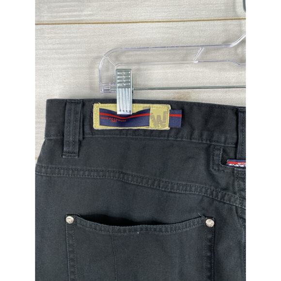 Y2K Esco Mens Jeans 38x34 Baggy Hip Hop Jeans Willie Esco Black Denim India 90s - Picture 12 of 13